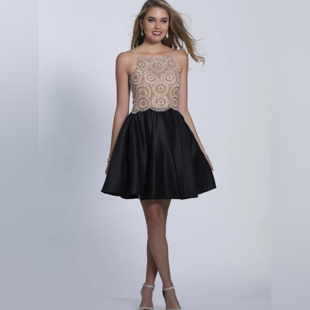 Short Homecoming Dress by Dave and Johnny